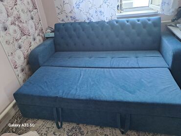раздвижные диваны кровати: Раскладной диван, Двойной, Велюр