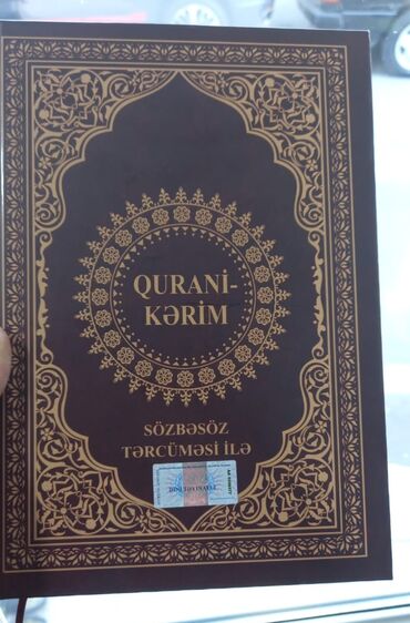 qurani kerim kitabinin qiymeti: Qurani kerim sözbə söz tərcumə