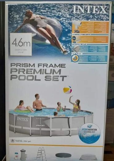 pumpa za bazen u Srbija | OSTALA BAŠTENSKA OPREMA: Intex bazen "Prism Frame Premium Pools" 457 x 107 cm - Cena 49000 din