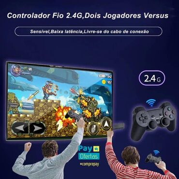 Ostale igre i konzole: 64G M8 4K Game Stick Mini konzola kutija Retro TV Video Game Console — 8