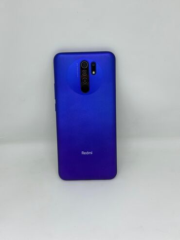 Redmi: Redmi, Redmi 9, Б/у, 128 ГБ, цвет - Синий, 2 SIM