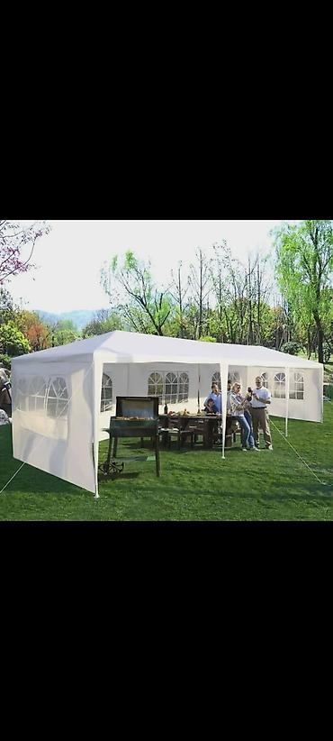 cipelarnik ogledalo: Paviljon 9 x 3 m sa stranicama - 21500 dinPaviljon 9 x 3 m sa 8 bočnih — 1