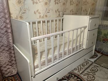 кроватка для ребенка: Манеж керебети, Кыздар үчүн, Балдар үчүн, Колдонулган