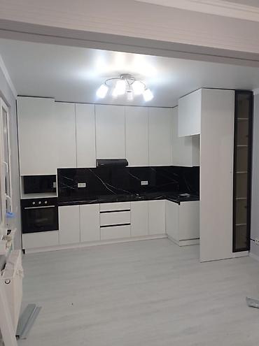 Кухонные гарнитуры: Кухонный гарнитур, цвет - Серый, МДФ — 47