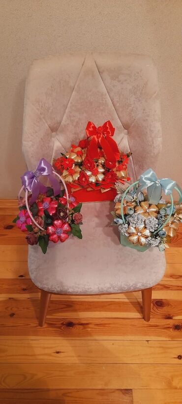 Sifarişlə əl işləri: Sifarişlə əl işləri | Buketlər, səbətlər — 8
