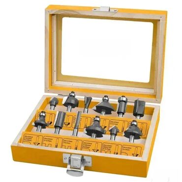 cotton box posteljina: Ingco set glodala 8mm 12 komada AKRT1211 Set glodala 8mm 12 komada