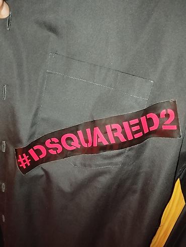 aşpaz geyimi: Diqqətlə oxu.Brend DSQUARED2 kişi köynəyi - Rəng: qara - Dizayn: sinə — 1