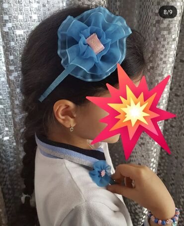 Saç aksesuarları: Abadoklar və çələnglər . Hərbirindən əldə var. Əl işidir və təkdir — 9