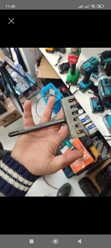 misar frez: Məhsul: Perforator üçün SDS-plus uclu ştraboç açarı (şırımlama/kanal — 1