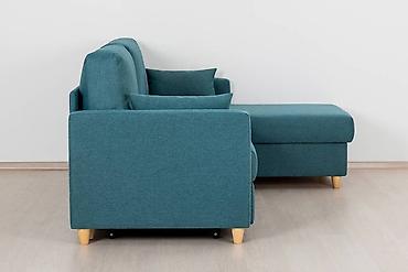 sofa: Диван Дилан, ТД422 Темно-зеленый, Дельфин, Диван Угловой — 3