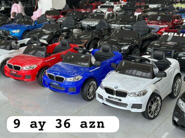 flisli uşaq tolstovkaları: Uşaqlar üçün nəzərdə tutulmuş elektrikli BMW oyuncaq avtomobili, rahat