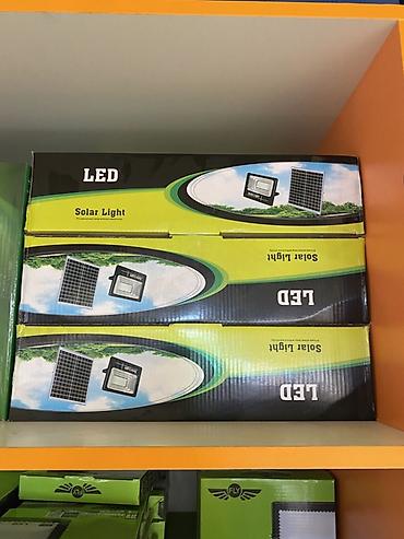 прожетор: Светодиодный прожектор с солнечной панелью (LED Solar Light) - — 1