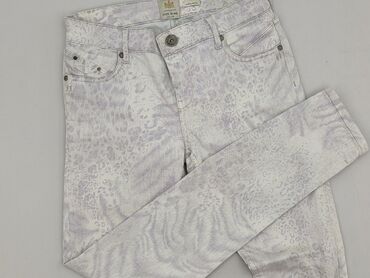 brązowe spodnie woskowane stradivarius: River Island, Джинси жіночі, розмір M