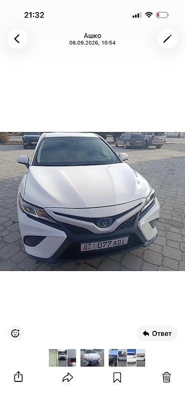 jetta 2: Toyota Camry: 2018 г., 2.5 л, Автомат, Бензин, Седан — 2