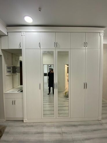 Кухонные гарнитуры: Кухонный гарнитур, Новый, цвет - Белый, МДФ, Бесплатная доставка — 10