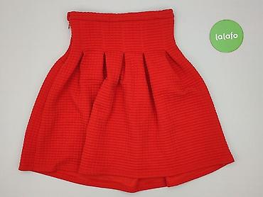 czerwone spódnice plus size: Spódnica damska, rozmiar S — 2