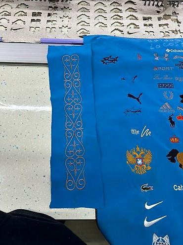 Вышивка: Машинная вышивка на ткани под заказ - Вышиваем орнаменты, логотипы — 17