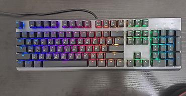Клавиатуры: Клавиатура, Механическая, Проводное подключение, Размер: 100% — 4