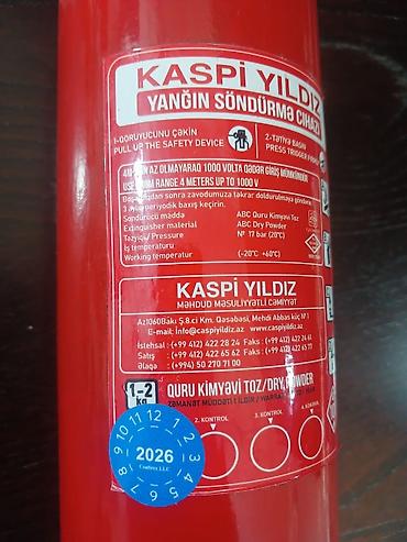 fire aparatı: Kaspi Yıldız yanğınsöndürmə balonu 2 kq — 2