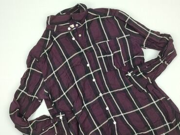 sinsay sukienki sylwestrowe: Shirt 12 years, condition - Very good, pattern - Cell, color - Purple