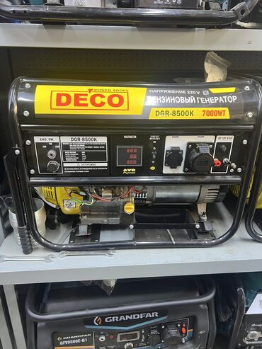 Генераторы: Генератор смерч с автоматикой 🔥 5.5 кВт 2 розетки — 5