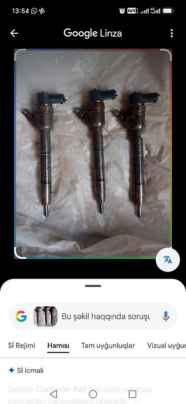 yanacaq filteri: Məhsul: Dizel mühərrikləri üçün Common Rail injektorlar (farsunkalar) — 1