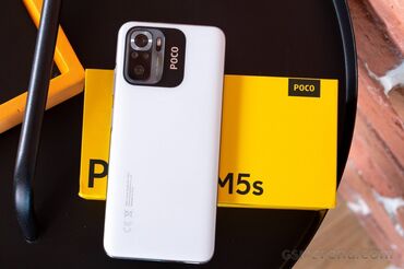 Poco: Poco M5s, Б/у, 256 ГБ, цвет - Белый, 2 SIM