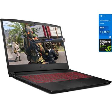 ноутбук msi: Ноутбук, MSI, 16 ГБ ОЭТ, Intel Core i7, 15.6 ", Жаңы, Оюндар үчүн, эс тутум SSD