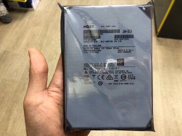 aksiyon kamera: Daxili Sərt disk (HDD) 8 TB, 7200 RPM, 3.5", Yeni