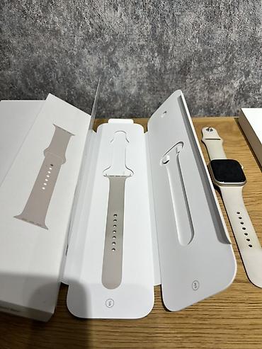 apple whatch 7: İşlənmiş, Smart saat, Apple, Suya davamlı, rəng - Ağ — 2