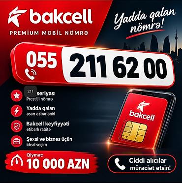 ps 5 dualsense: Bakcell premium mobil nömrə: 055 211 62 00 Xüsusiyyətlər: - 211 — 1