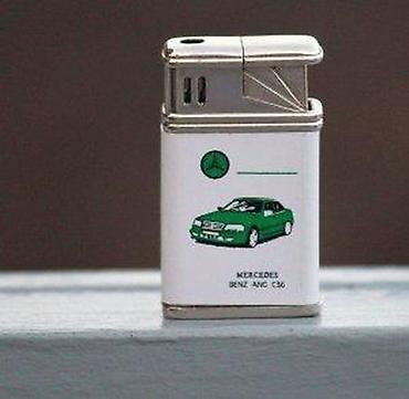 Upaljači i prateća oprema: MERCEDES Benz ANG C36 plinski upaljač pre 1993. Vintage upaljač sa — 10
