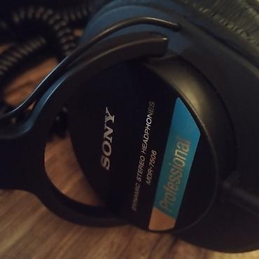 sony qulaqlıq: Sony MDR-7506 Professional – studiya səviyyəli dinamik stereo qulaqlıq — 1