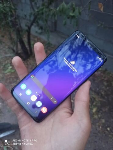 самсунк s8: Samsung Galaxy S9, Б/у, 64 ГБ, цвет - Черный, 1 SIM