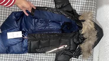 рабочий одежда: Детский зимний комбинезон-трансформер Moncler - Теплый комплект — 2