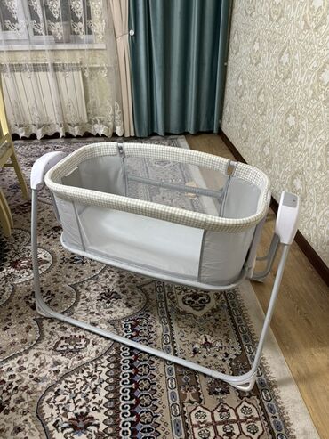 садовые качели: Люлька, Б/у, Колыбель, Металл, цвет - Серый, Платная доставка