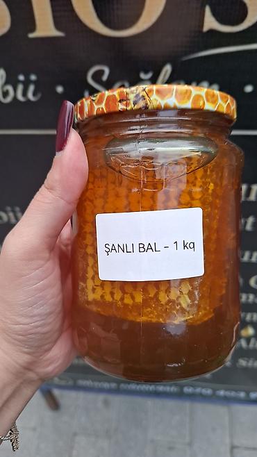 Bal: Məhsul: Təbii bal çeşidləri – şüşə qabda - Şanlı bal – 1 kq: Şüşə — 1