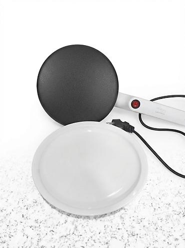 peraski qutab bisiren: Elektrik krep/pancake aparat 3 dəfə işlənilib - Yapışmayan, dairəvi — 1