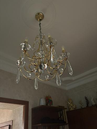 list tava: Çılçıraq, 6 lampa, Metal — 3