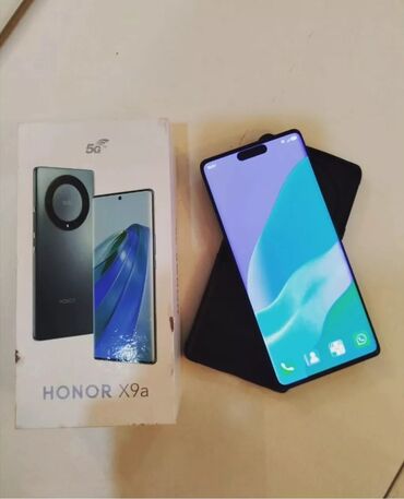 hisense telefon: Honor X9a, 128 ГБ, цвет - Черный, Сенсорный, Отпечаток пальца, Две SIM карты