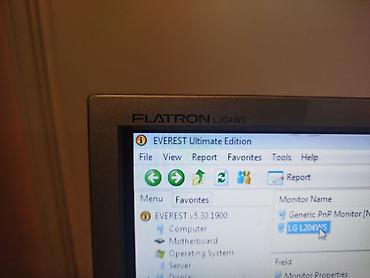 Monitori: LG Flatron L204WS LCD monitor — 5