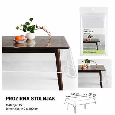 KMT Providni stolnjak, komad 3283407 Praktičan providni stolnjak za