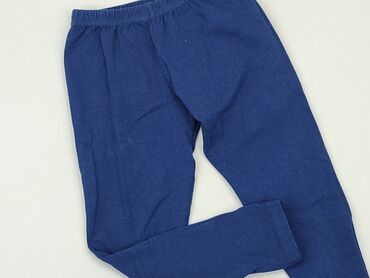 czerwone spodenki na wf dla dziewczynki: Leggings for kids, 9 years, 128/134, condition - Fair