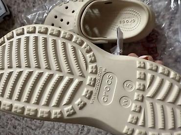 джиббитсы: Сабо, 34, 35, Crocs, Новый, цвет - Бежевый — 2