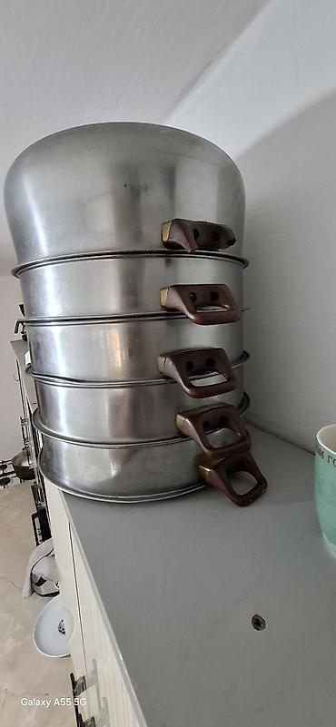 Кухонные наборы: Набор кухонных форм и бутылок/термокружек сковородка разные — 21