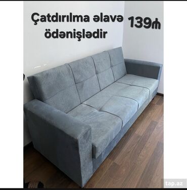 Masa və oturacaq dəstləri: Divan, Yeni, Açılan, Bazalı, Parça, Ödənişli çatdırılma