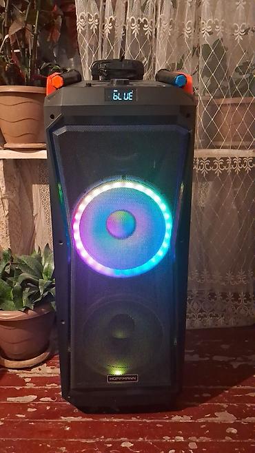 aux bluetooth: Hoffmann portativ səsgücləndirici (party speaker) - Güclü iki yollu — 1