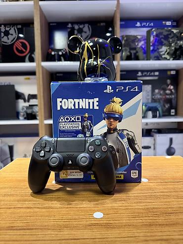 Видеоигры и приставки: 🎮 PlayStation 4 Fortnite Xüsusi Qutu (2 DualShock 4 ilə) Kolleksiya — 1