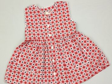 Sukienki: Sukienka, 9-12 m, 74-80 cm, stan - Dobry