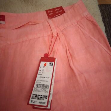 Shorts, Britches: 3XL (EU 46), Cotton, color - Pink
